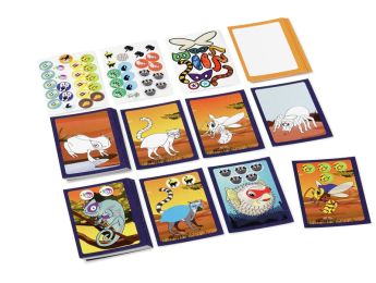 JEU DE BATAILLE À PERSONNALISER Animaux incroyables