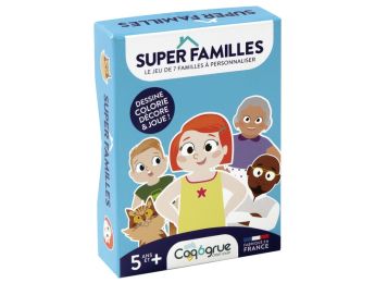 JEU DE 7 FAMILLES À PERSONNALISER Super familles