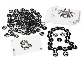 PUZZLE MAGNÉTIQUE Noir et blanc