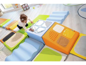 SENSORY BABImoduli Quarto di cubo con superfici variegate