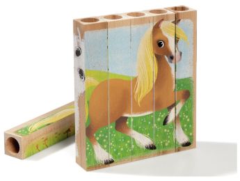 PUZZLES BOIS Animaux de la ferme