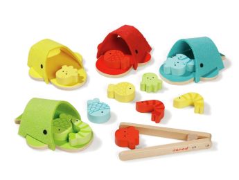 JEU DE MOTRICITÉ ET TRI COULEURS Les baleines
