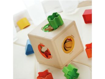 SORTIERBOX Biobasierter Würfel