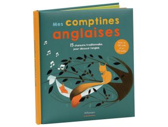 LIVRE CD MES COMPTINES ANGLAISES
