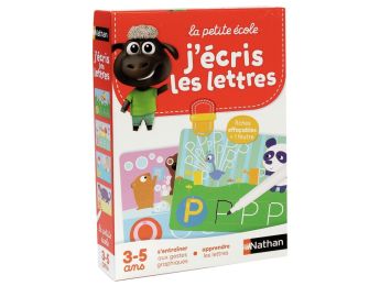 JEU DE LANGAGE J'écris les lettres