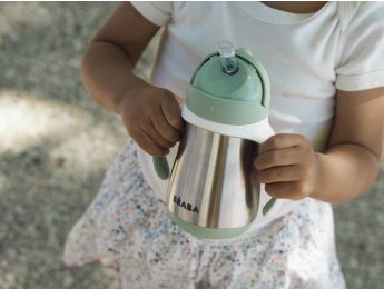 TASSE AVEC PAILLE Inox