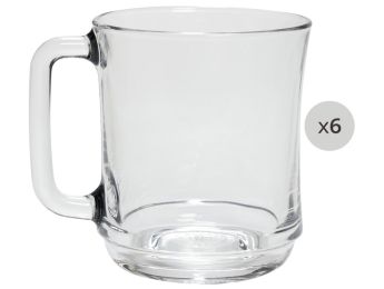 GESCHIRR AUS DURALEX-HARTGLAS Tasse