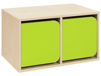 FACH MIT TÜREN Vesti'Bulle 2 Fächer H: 42 cm