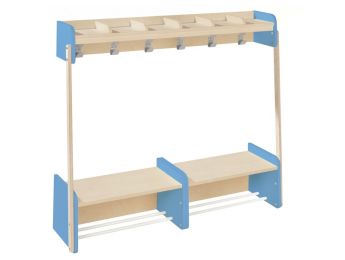 WANDGARDEROBE Vesti'Bulle für 6 Kinder G0-G1