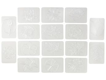 PLAQUES À EMBOSSER Fleurs