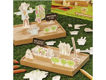 KIT CRÉATIF MON POTAGER DES 4 SAISONS
