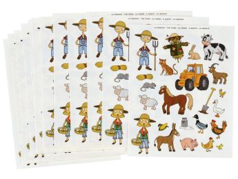 GOMMETTES THÉMATIQUES À la ferme