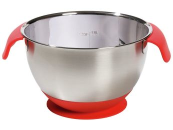 SALADIER INOX À VENTOUSE