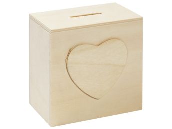 TIRELIRE CŒUR À DÉCORER