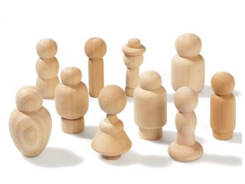 HOLZFIGUREN ZUM DEKORIEREN