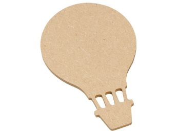 SUPPORT PLAT À DÉCORER Mongolfière
