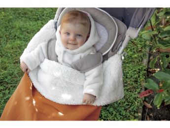 COUVERTURE ATTACHE-POUSSETTE Fluffy
