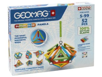 CONSTRUCTION MAGNÉTIQUE Géomag Supercolor 52 pièces