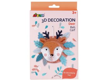 KIT CRÉATIF DÉCORATION 3D Cerf