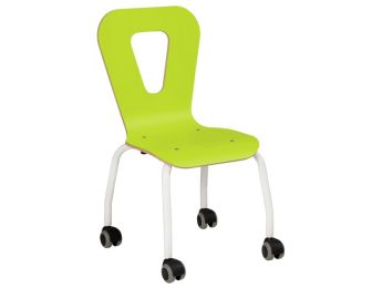 SEDIA A SCOCCA MIA 4 gambe con ruote T3 - A: 35 cm