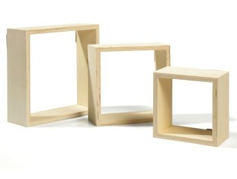 REGAL DEKO Verschachtelte Quadrate