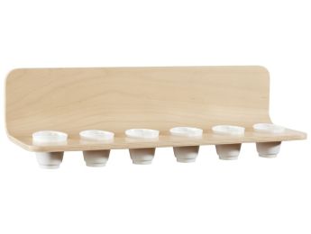 WANDREGAL BECHERHALTER Curvy Mit 6 Bechern