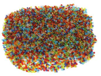 PERLES DE ROCAILLE TRANSLUCIDES Moyennes