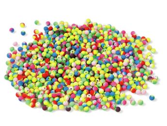 PERLES BOULES FLUO