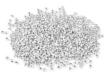 PERLES RONDES ALPHABET