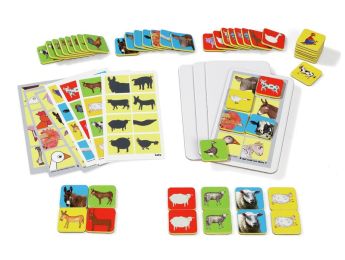 JEU MAGNÉTIQUE MÉMOLOMINO