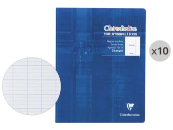 MAXI LOT CAHIERS DE MATERNELLE Clairenfantine Séyès 4 mm