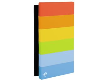 BABYSPIELMATTE FÜR DIE WAND Regenbogen