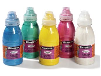ACRYLVERF Parelmoer - Fles van 250 ml 5 x 250 ml