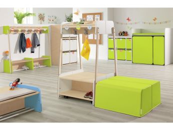 GARDEROBE INSEL Vesti'bulle Mit Rollrädern G2-G3