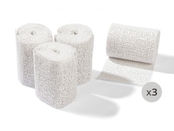 BANDE DE PLÂTRE BLANC MAXI LOT L: 3 m