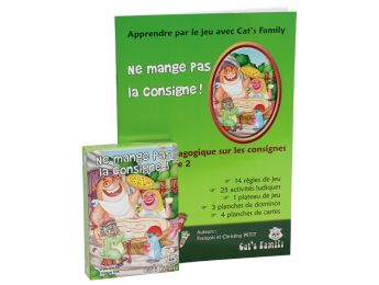 JEU DE CARTES + GUIDE PÉDAGOGIQUE Ne mange pas la consigne !