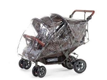 REGENSCHUTZ FÜR Viersitz-Kinderwagen