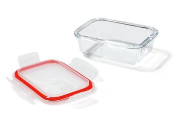 BOÎTE HERMÉTIQUE EN VERRE AVEC VALVE 380 ml