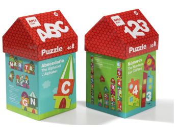MAXI LOT PUZZLES 123 ET ABC