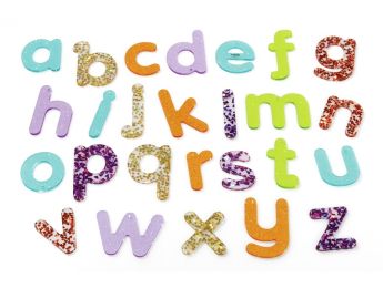 LETTRES TRANSLUCIDES PAILLETÉES
