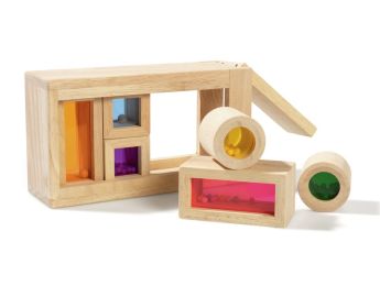 BLOCS SENSORIELS Arc-en-ciel