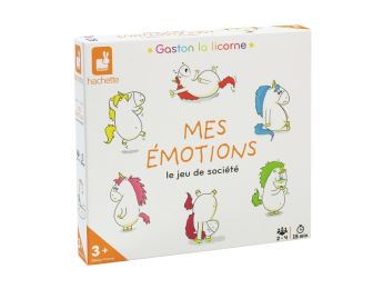 JEU MES ÉMOTIONS Gaston la licorne