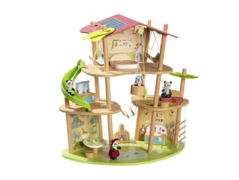 CASA DELLE BAMBOLE ECO-RESPONSABILE Famiglia Panda