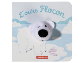 LIVRE-MARIONNETTE L'ours Flocon