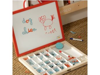 MALLETTE DE LETTRES CURSIVES 4 EN 1