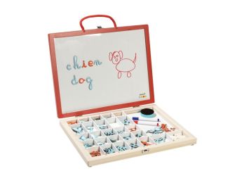 MALLETTE DE LETTRES CURSIVES 4 EN 1
