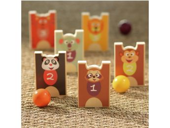 JEU DE QUILLES Les animaux sauvages