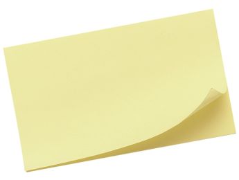 NOTES ADHÉSIVES REPOSITIONNABLES 125x75 mm