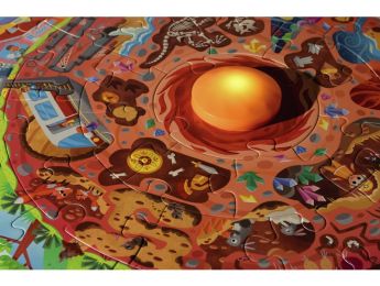 PUZZLE CIRCULAIRE Centre de la Terre
