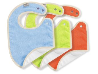 BAVOIRS BÉBÉ À PRESSION Imperméable - Coloré